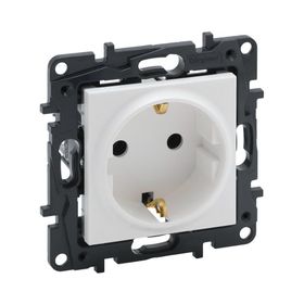 Legrand 768115 Raventi Beyaz Çocuk Korumalı Topraklı Priz