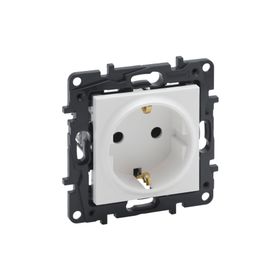 Legrand 768115 Raventi Beyaz Çocuk Korumalı Topraklı Priz