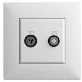 Legrand 768127 Raventi Beyaz Tv-sat Priz