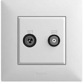 Legrand 768127 Raventi Beyaz Tv-sat Priz