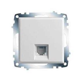 Legrand 768129 Raventi Beyaz 1 Çıkışlı Rj11 Telefon Prizi