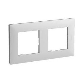 Legrand 768172 Raventi Beyaz İkili Çerçeve