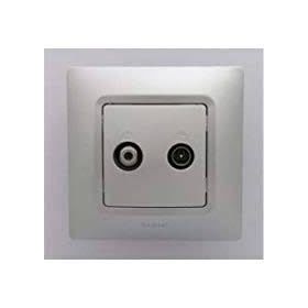 Legrand 768227 Raventi Alüminyum Tv-sat Priz