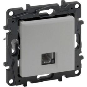 Legrand 768229 Raventi Alüminyum 1 Çıkışlı Rj11 Telefon Prizi
