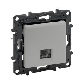 Legrand 768229 Raventi Alüminyum 1 Çıkışlı Rj11 Telefon Prizi