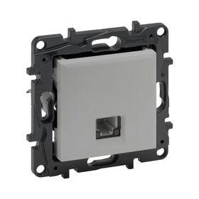 Legrand 768229 Raventi Alüminyum 1 Çıkışlı Rj11 Telefon Prizi