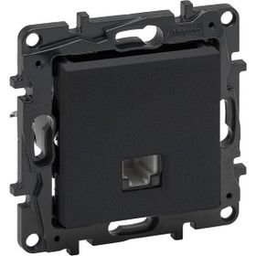 Legrand 768329 Raventi Füme Rj 11 1 Çıkış Telefon Prizi