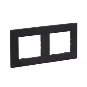 Legrand 768372 Raventi Füme İkili Çerçeve