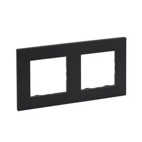 Legrand 768372 Raventi Füme İkili Çerçeve