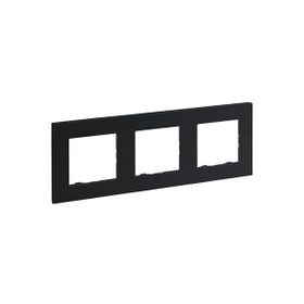 Legrand 768373 3'lü Raventi Füme Çerçeve