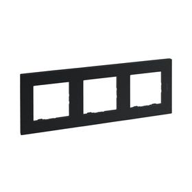 Legrand 768373 3'lü Raventi Füme Çerçeve