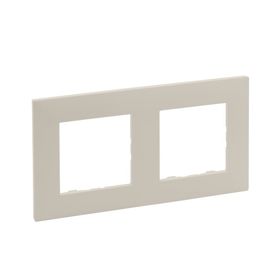 Legrand 768472 Raventi Krem İkili Çerçeve