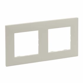 Legrand 768472 Raventi Krem İkili Çerçeve