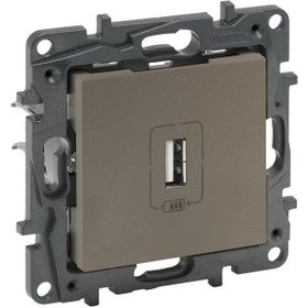 Legrand 768497 1100 MA Raventi Krem Tekli Bej USB Şarj Prizi