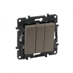 Legrand 768503 3'lü Raventi Bronz Anahtar