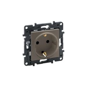Legrand 768515 Raventi Bronz Çocuk Korumalı Topraklı Priz