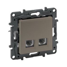 Legrand 768537 Cat 5E Utp Raventi Bronz Rj 11 + Rj 45 Priz