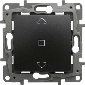 Legrand 768609 Raventi Siyah Panjur Stor Anahtarı