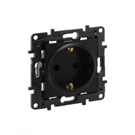 LEGRAND 768614 Raventi Siyah Topraklı Priz