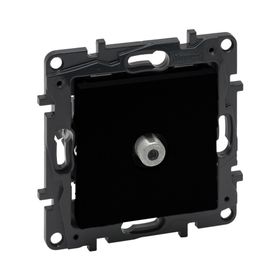 Legrand 768625 F Tipi Raventi Siyah Tv Prizi