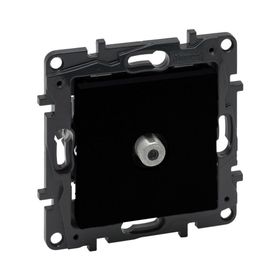Legrand 768625 F Tipi Raventi Siyah Tv Prizi