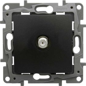 Legrand 768626 Raventi Siyah Tv Priz