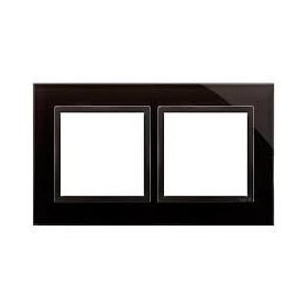 Legrand 768672 2'li Raventi Siyah Çerçeve