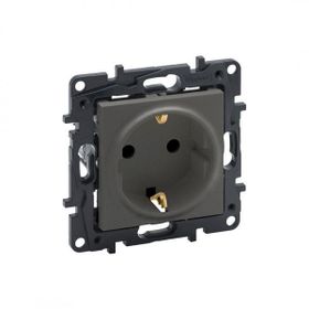 Legrand 768814 Raventi Titanyum Topraklı Priz