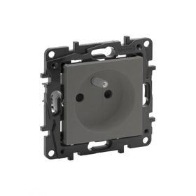 Legrand 768817 Raventi Titanyum Fransız Standartı Çocuk Korumalı Ups Topraklı Priz