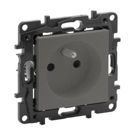 Legrand 768817 Raventi Titanyum Fransız Standartı Çocuk Korumalı Ups Topraklı Priz