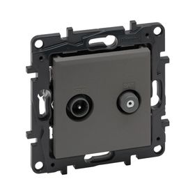 Legrand 768827 Raventi Titanyum Tv-sat Priz