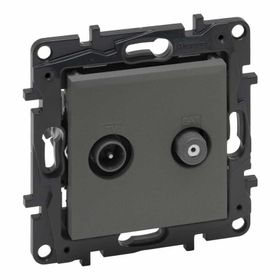 Legrand 768827 Raventi Titanyum Tv-sat Priz