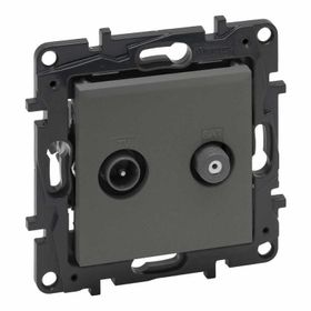 Legrand 768828 Raventi Titanyum Tv-Sat Sonlu Priz