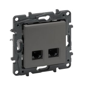 Legrand 768840 Raventi Titanyum 2Xrj 45 Cat 6 Utp Priz