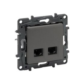 Legrand 768840 Raventi Titanyum 2Xrj 45 Cat 6 Utp Priz