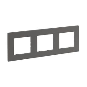Legrand 768873 Raventi Titanyum Üçlü Çerçeve