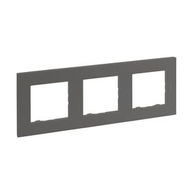 Legrand 768873 Raventi Titanyum Üçlü Çerçeve