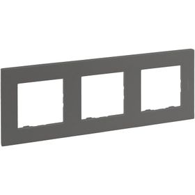 Legrand 768873 Raventi Titanyum Üçlü Çerçeve