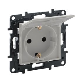 Legrand 768918 Raventi İnci Kapaklı Topraklı Priz