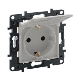 Legrand 768918 Raventi İnci Kapaklı Topraklı Priz