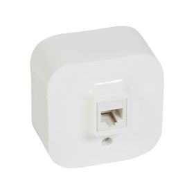 Legrand 782414 Forix Beyaz IP21 Sıva Üstü Rj11 Telefon Prizi