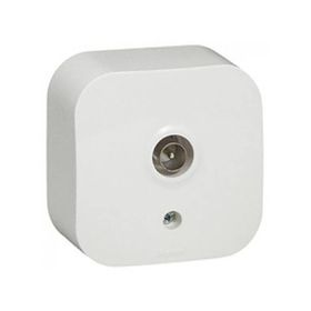 Legrand 782415 Forix Beyaz IP21 Sıva Üstü Sonlu Tv Prizi