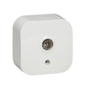 Legrand 782415 Forix Beyaz IP21 Sıva Üstü Sonlu Tv Prizi