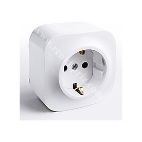 Legrand 782420 Forix Beyaz IP21 Sıva Üstü Çocuk Korumalı Tekli Priz
