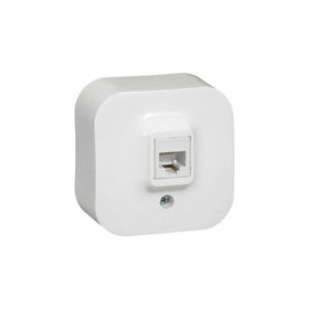 Legrand 782424 Forix Beyaz IP21 Sıva ÜstüRj45 Cat5E Utp Data Prizi