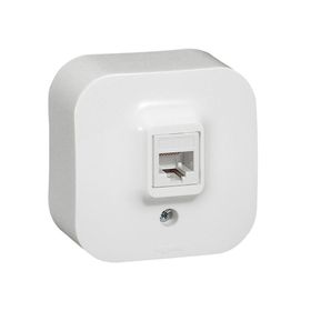 Legrand 782424 Forix Beyaz IP21 Sıva ÜstüRj45 Cat5E Utp Data Prizi