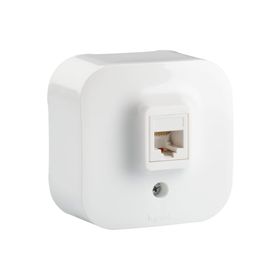 Legrand 782424 Forix Beyaz IP21 Sıva ÜstüRj45 Cat5E Utp Data Prizi