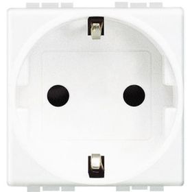 Legrand 8012199000817 Bticino Light 2 P + T 16 A Topraklı Priz