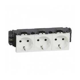 Legrand Beyaz 076603 Sistem Armada 3XDLP Şebekeli Priz