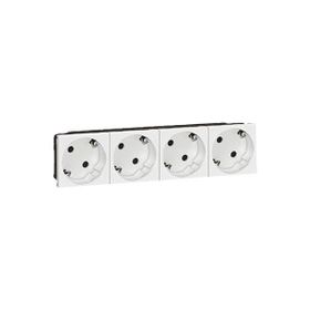 Legrand Beyaz S.Armada 2xdlp Şebeke Priz